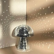 Resim Disco Mantar Aynası Dekorasyonu, Gümüş Sarı Renk, Ev, Bar, Parti ve Masa Dekorasyonu için Uygun | Tatil Noel Dekorasyonu, Plastik, Elektrik Gerektirmez, Yansıtıcı Yüzey, Modern Sanat Tasarımı, Tatil Dekorasyonu | Renkli Dekorasyon | Aynalama Etkisi, Mantar Dekorasyonu 