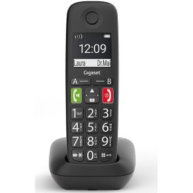 Resim Gigaset E290 Geniş Ekran Siyah Telsiz Dect Telefon 