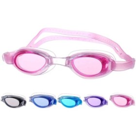 Resim eleven market Pembe Çocuk Yüzücü Gözlüğü Havuz Deniz Gözlüğü 9-14 Yaş 