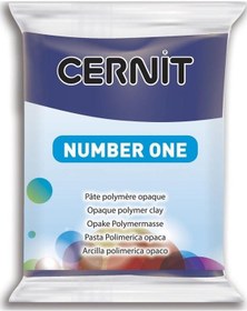 Resim Cernit Polimer Kil Seramik Hamuru Number One 56Gr 246 Blue Marine 