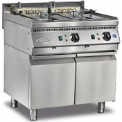 Resim Pimak Doğalgazlı Fritöz 700 Seri 12+12 Lt 80 X 70 X 85 Cm 