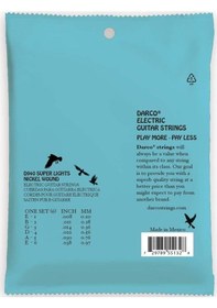 Resim Martin Co Darco D940 Nickel Elektro Gitar Teli, Super Light 8-38 
