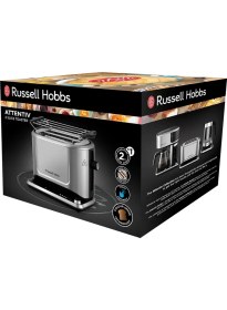 Resim Russell Hobbs Attentive 2 Dilimli Ekmek Kızartma Makinesi 26210-56 