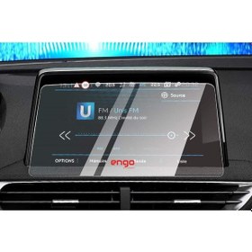 Resim Peugeot 3008 Allure Navigasyon Ekran Koruyucu Şeffaf Nano 2017 2023 