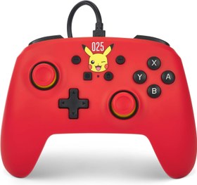 Resim PowerA Nintendo Switch için Kablolu Kumanda - Gülen Pikachu 