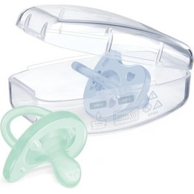 Resim Chicco Physioforma Soft 2'li Silikon Emzik 2-6 Ay Erkek 