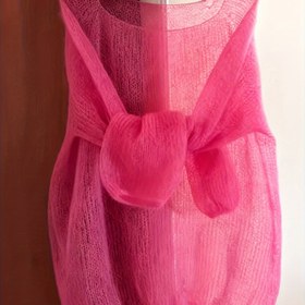 Resim Kadın Seksi Slim-Fit Pembe Kazak - Yumuşak Pastel Pembe Bisiklet Yaka Kazak, Tüm Sezon Günlük & Resmi Kombinler, Şık Ofis'ten Parti Üstleri Kadınlar İçin 