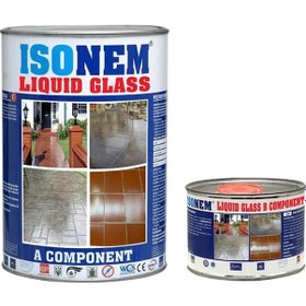 Resim İsonem Liquid Glass Sıvı Cam Set 4 KG 