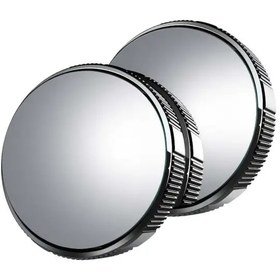 Resim Mega Oto Market Ayarlanabilir Tak-Çıkar Dönerli Prizmatik 360 Derece Siyah Vantuzlu Oto Kör Nokta Aynası 