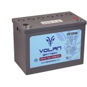Resim 12 Volt 100 Amper Marin Jel Akü 3 Yıl Garantili - Volan Akü / 325019158 