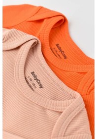 Resim Rebebe Babycosy Modal 2 Li Uzun Kollu Bebek Badi - Bebek Body - Csym1131 (544739532) Turuncu 