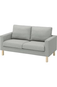 Resim IKEA Gri Lüks Kanepe - 2'li Kanepe Kılıfı 