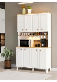 Resim Kuzeylife Spezia Tekli Kahve Köşesi Beyaz 