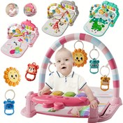 Resim 5'li Bebek Aktivite Pedi Pedal Piyano, Duyusal Oyuncaklar ve Ayak Piyano ile - Gençler için Yüksek Kaliteli Gelişimli Jimnastik, Deniz Altı Müzik Seti, Kolay Montaj, Gençler için Mükemmel Hediye, Duyusal Gelişim Oyuncakları | Canlı Aktivite Pedi | Dayanıklı Oyun Seti, Aktivite Merkezleri 