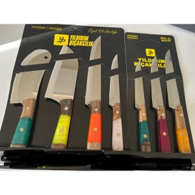 Resim Yıldırım Çeyiz bıçağı seti Yatağan bıçağı set 