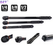 Resim 5-210Nm Tork Anahtarı, Bisiklet, Motosiklet, Otomobil Tamiri, Makine Tamiri, Endüstriyel Hassas Sıkma için 1/4" 3/8" 1/2" Çok Boyutlu Başlık, Otomobil Tamiri, DIY Projeleri ve Hassas Sıkma için Doğru Tork Kontrol Aracı 