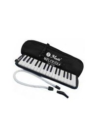 Resim Siyah Melodika 32 Tuş Bez Çantalı 1 Adet Masis 32 Tuşlu Melodika 