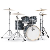 Resim Gretsch Renown 5-Parça 20" Akustik Davul (Silver Oyster Pearl) 