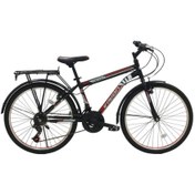 Resim Belderia Vision Champion 24" Jant Sypo Index (3*7) Vites V-fren Siyah-kırmızı Şehir Bisikleti 