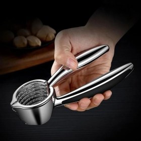 Resim Profesyonel Paslanmaz Çelik Ceviz Kıracağı - Ergonomik Tasarımlı, Etrafa Sıçratmayan Hazneli Ceviz, Fındık ve Kırıcı | Kabuklu Yemiş Kırıcı 