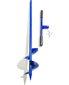Resim Toprak Burgusu Direk Dikme Aleti Montaj Kollu 15 CM Çap 101 CM Boy 