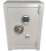 Resim Sur Çelik Para Kasaları 65 CM Şifreli Yangına Dayanıklı Sur Çelik Para Kasası 65SIFRESURCELIKKASA120BEYAZ 