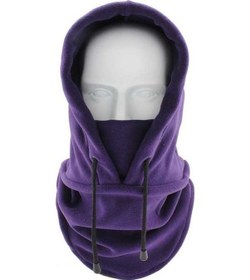 Resim Dancemonkey Yüz Tt-dt Polar Rüzgar Geçirmez Mor Balaclava Eşarp Maskesi 6+ 