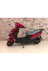 Resim Mondial E-mon Rıgby Elektrikli Motosiklet Kırmızı 