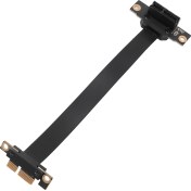 Resim Vkemall Pcıe 3.0 X1 8gbps Hızlı Transfer Kablosu - Grafik Kartı, Ses Kartı, Kablosuz Ağ Kartı İçin 30cm Uzatma Kablosu 