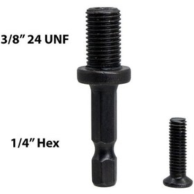 Resim 6236 Bits Saplı Mandren Adaptörü 3/8"-24 Unf 