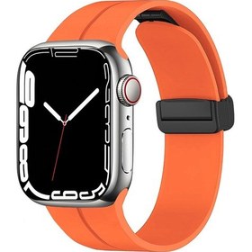Resim Watch 7 41mm Uyumlu Krd-84 Uyumlu Zore Kordon-turuncu 