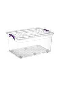 Resim Plastik Tekerlekli Saklama Kabı 70 Litre 