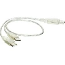 Resim Daisy Home SL-U32 Usb2.0 Am To Am X2 Data HDD Kablosu 