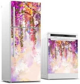 Resim Buzdolabı Ve Bulaşık Makinesi Takım Sticker 0113 