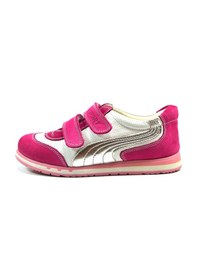 Resim Toddler 47293 Deri Pembe Cırtlı Ortopedik Kız Çocuk Ayakkabı Pembe 