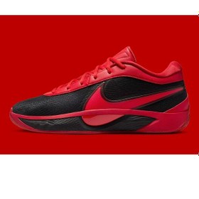 Resim Giannis Freak 6 'bred' Unısex Basketbol Ayakkabısı-sportxoutlet Siyah - Kırmızı 