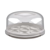 Resim Gondol Kapaklı Kek Fanusu 