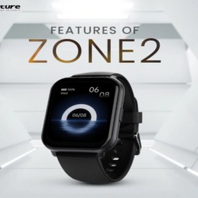 Resim HiFuture Zone2 Bluetooth 5.2 Ip68 1.96 Inç Arama Özellikli 50mm Akıllı Saat Siyah 