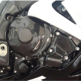 Resim GP Kompozit BMW S 1000 RR 2011-2018 Uyumlu Motor Koruma Kapakları Karbon Fiber 