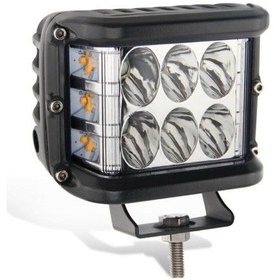 Resim OFF ROAD SİS FARI ÇALIŞMA LAMBASI BEYAZ VE SARI ÇAKARLI LED LAMBA 