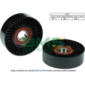 Resim Bms 20 20 Alternatör V Kayış Gergi Rulmanı Astra G Corsa C Astra H Vectra C Tigra B Rover 45-Freelander 