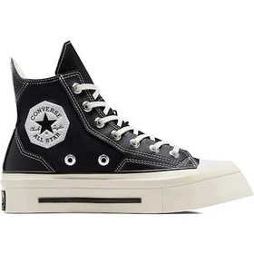 Resim Converse Chuck 70 De Luxe Squared Kadın Günlük Ayakkabı A06435c Siyah A06435c Siyah 
