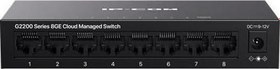 Resim IP-G2208D 8 PORT GIGABIT CLOUD YÖNETİLEBİLİR METAL KASA SWITCH 