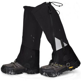 Resim Tenfowee Kış Sporları İçin Su Geçirmez Kar Botu Kılıfı - Çöl Ve Dağ Yürüyüşü İçin Dayanıklı Siyah 