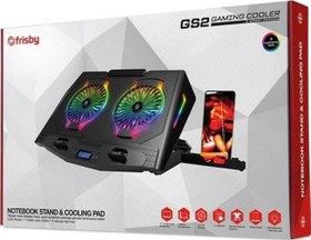 Resim Rgb Gs2 Notebook Soğutucu Stand (2 X 140Mm Fan) Fnc-5250St Frisby