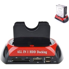 Resim Usb 2.0 Kart Okuyucu Hard Disk Dockinghdd Klonlama Ide Sata (519128179) 