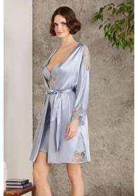 Resim Pierre Cardin 6000 Kadın Dantelli Saten 6'lı Set-mist Mist 
