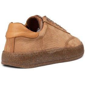 Resim Deery Kadın Hakiki Nubuk Taba Renk Sneaker Ayakkabı 