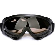 Resim Sones Rüzgar Geçirmez Uv Dayanıklı Kayak Gözlüğü Çok İşlevli Açık Hava Spor Gözlüğü Kahverengi Camlı 