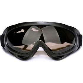 Resim Sones Rüzgar Geçirmez Uv Dayanıklı Kayak Gözlüğü Çok İşlevli Açık Hava Spor Gözlüğü Kahverengi Camlı 
